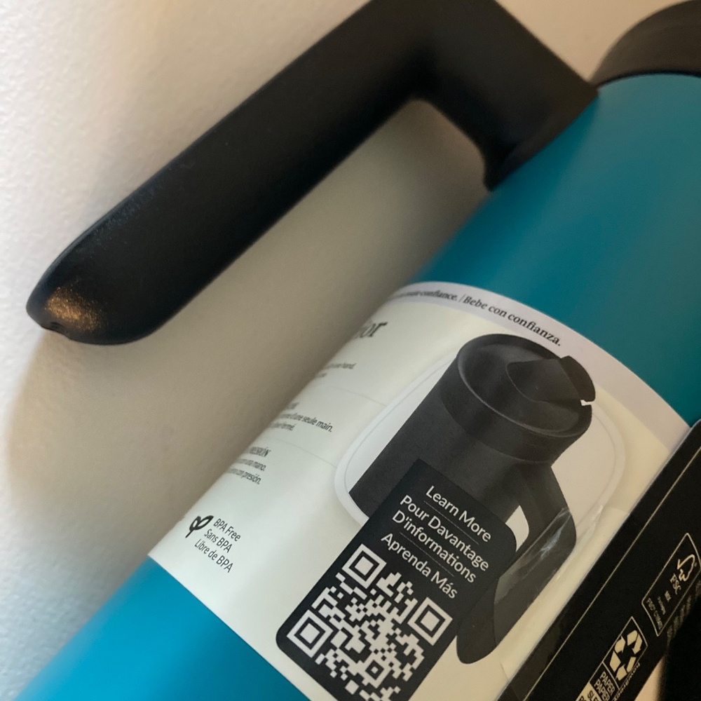 New Travel Mug Contigo Turquoise Blue - Picture 3 of 6